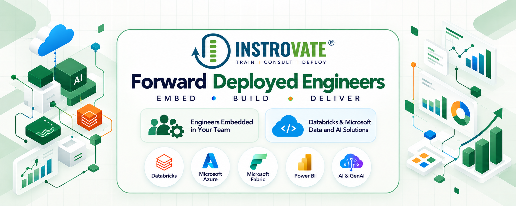 Instrovate Forward Deployed Engineers – engineers embedded in your team for Databricks and Microsoft data and AI solutions